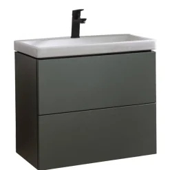 Waschbecken eckig 'Craft' weiß 64 x 12,5 x 37 cm