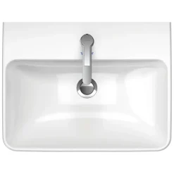 Waschbecken eckig 'ME by Starck' weiß 60 x 18 x 46 cm