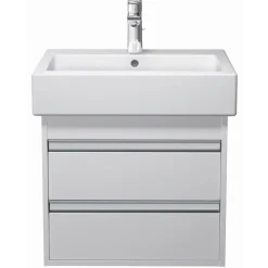 Waschbecken eckig 'Vero' weiß 60 x 16,5 x 47 cm