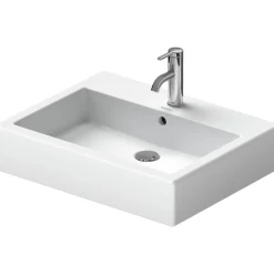 Waschbecken eckig 'Vero' weiß 60 x 16,5 x 47 cm