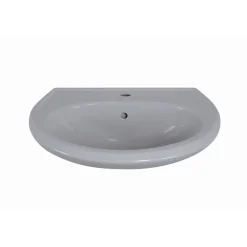 Waschbecken halbrund grau 60 x 51,5 cm