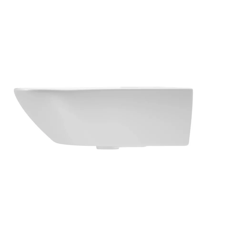 Waschbecken halbrund 'Rivo' weiß 60 x 17 x 45 cm