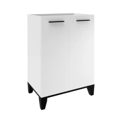 Waschbecken mit Unterschrank 'TE-A' mit Unterschrank weiß 61 x 86,4 x 40 cm