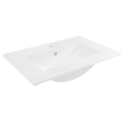 Waschbecken mit Unterschrank 'TE-A' mit Unterschrank weiß 61 x 86,4 x 40 cm