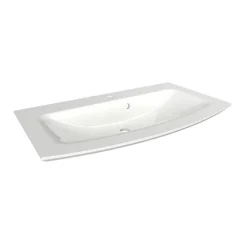 Waschbecken mit Unterschrank 'B.Style' braun 83,2 x 54,3 x 46 cm