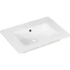 Waschbecken mit Unterschrank 'B.Perfekt' anthrazit 62 x 51 x 48 cm