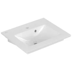Waschbecken 'Venticello' weiß 50 x 14 x 42 cm