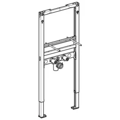 Waschbecken-Element 'Duofix' 112 cm Standarmatur