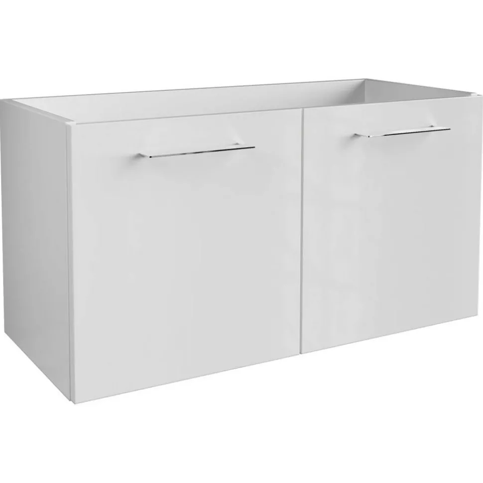 Waschbeckenunterschrank 'Lima' weiß foliert 80 x 42 x 35 cm
