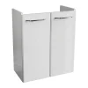 Waschbeckenunterschrank 'Milano' weiß glänzend 52 x 61 x 27,5 cm