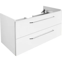 Waschbeckenunterschrank 'Milano' weiß 100 x 49,5 x 48 cm