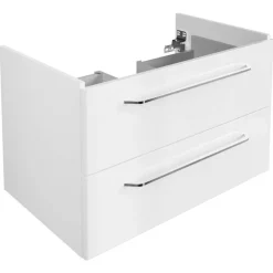Waschbeckenunterschrank 'Milano' weiß 80 x 49,5 x 48 cm