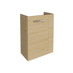 Waschbeckenunterschrank 'SBC' braun matt 44 x 60 x 24,3 cm links