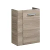 Waschbeckenunterschrank 'SBC' braun matt 44 x 60 x 24,3 cm rechts