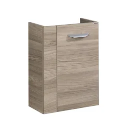Waschbeckenunterschrank 'SBC' braun matt 44 x 60 x 24,3 cm rechts