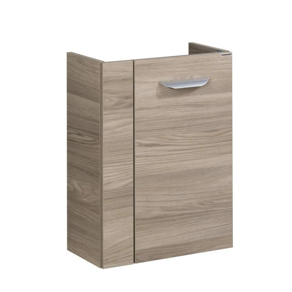 Waschbeckenunterschrank 'SBC' braun matt 44 x 60 x 24,3 cm rechts