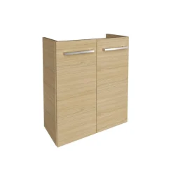 Waschbeckenunterschrank 'SBC' braun matt 52 x 60 x 24,3 cm