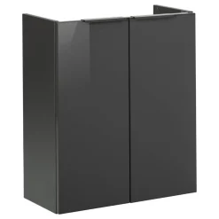 Waschbeckenunterschrank 'SBC' anthrazit matt 52 x 60 x 24,3 cm