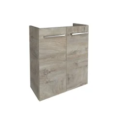 Waschbeckenunterschrank 'SBC' braun matt 52 x 60 x 24,3 cm