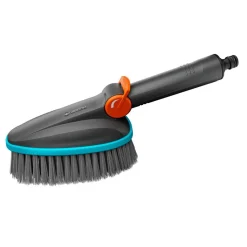 Waschbürste 'Cleansystem M soft' mit Schlauchanschluss