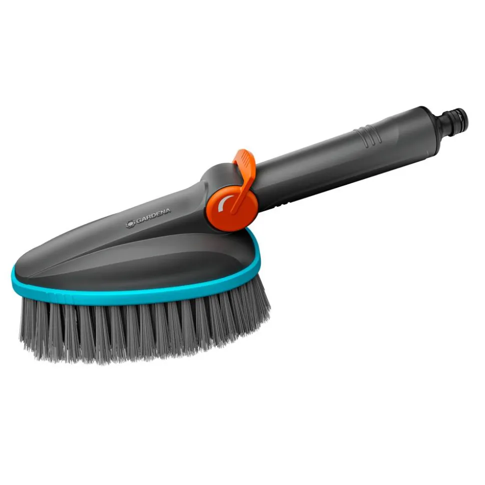 Waschbürste 'Cleansystem M soft' mit Schlauchanschluss