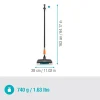 Wasch-Set 'Cleansystem hard' mit Bürste und Stiel M 163 cm