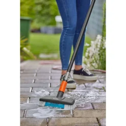 Wasch-Set 'Cleansystem hard' mit Bürste und Stiel M 163 cm