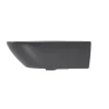 Waschtisch 'Rivo' rechteckig dunkelgrau 48 x 61 x 19 cm