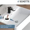 Waschtischarmatur 'Madagaskar' schwarz/chrom