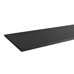 Waschtischplatte 'Oxford' schwarz 150,6 x 1,2 x 49,2 cm