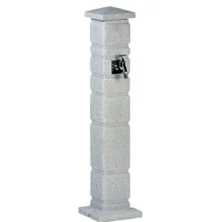 Wasserzapfstelle 'Romana' granit 16 x 110 x 16 cm