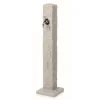 Wasserzapfsäule 'Natura' hellgrau 98 cm