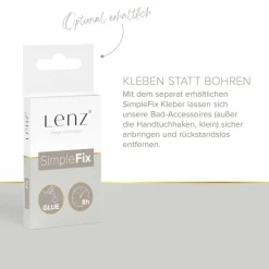 WC-Bürstengarnitur 'Noa' Zink nickelfarben