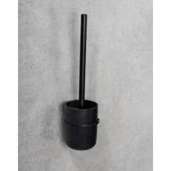 WC-Garnitur 'Carpino' Polystyrol schwarz