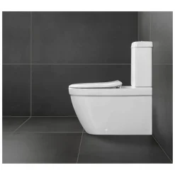 WC-Sitz 'Architectura' mit Absenkautomatik weiß Duroplast