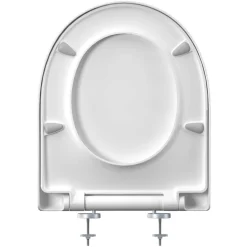 WC-Sitz 'Click&Clean' mit Absenkautomatik weiß Duroplast