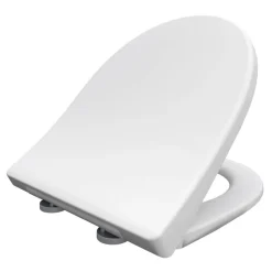WC-Sitz 'Click&Clean' mit Absenkautomatik weiß Duroplast