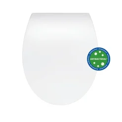 WC-Sitz 'Click&Clean' mit Absenkautomatik weiß Duroplast