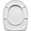 WC-Sitz 'Click&Clean' mit Absenkautomatik weiß Duroplast