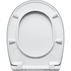 WC-Sitz 'Click&Clean' mit Absenkautomatik weiß Duroplast
