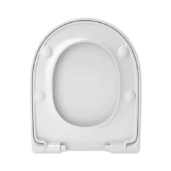 WC-Sitz 'Porto Beach' mit Absenkautomatik weiß Duroplast