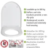 WC-Sitz 'Sindia' mit Absenkautomatik weiß Duroplast