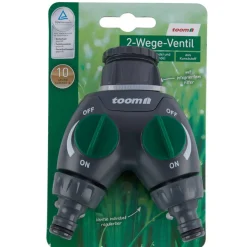 2-Wege-Ventil mit G 3/4"- und G 1"-Gewinde