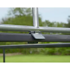 Weidezelt Überdachung grün 13,7 m² 370 x 370 x 170 cm