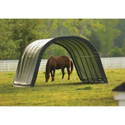 Weidezelt 'Run-In-Shed' 22,57 m² grün 610 x 370 x 250 cm