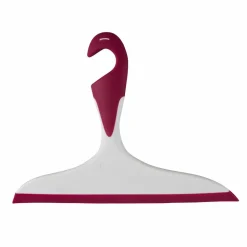 WENKO Badezimmerwischer Loano Weiß-Pink