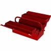 Werkzeugkasten Metall rot 42 x 20 x 20 cm