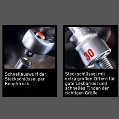 Werkzeugkoffer Aluminium 131-teilig