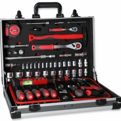 Werkzeugkoffer Aluminium 131-teilig