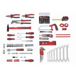 Werkzeugkoffer Aluminium 121-teilig